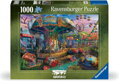 RAVENSBURGER Puzzle Abandoned: Ponurá pouť 1000 dílků