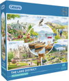 GIBSONS Puzzle Oblast Jezerné oblasti 1000 dílků