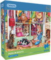 GIBSONS Puzzle Kocouři v botách XL 500 dílků