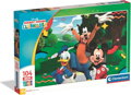 CLEMENTONI Puzzle Mickeyho klubík MAXI 104 dílků