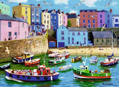 RAVENSBURGER Puzzle Happy Days č.8: Dovolená 4x500 dílků
