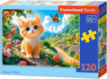 CASTORLAND Puzzle Kotě na procházce 120 dílků