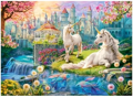 CASTORLAND Puzzle Království jednorožce 100 dílků