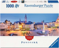 RAVENSBURGER Panoramatické puzzle Lille, Francie 1000 dílků