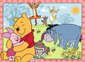 RAVENSBURGER Puzzle Medvídek Pú 4v1 (12, 16, 20, 24 dílků)