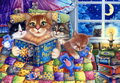 BLUEBIRD Puzzle Koťátka a pohádky na dobrou noc 1000 dílků