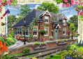 RAVENSBURGER Puzzle Country Cottage č.13: Nádraží 1000 dílků