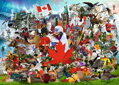 RAVENSBURGER Puzzle Canadian Collection: Ó, Kanado 1000 dílků