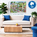 RAVENSBURGER Puzzle Rozkvetlé zahradní centrum XXL 500 dílků