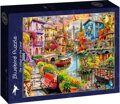 BLUEBIRD Puzzle Vesnička na kanálu 2000 dílků