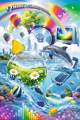 TREFL Puzzle Flamingo: Internetový chaos Y2K 600 dílků