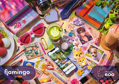 TREFL Puzzle Flamingo: Můj malý svět 600 dílků