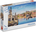 DINO Puzzle Turistická edice Česko: Letní Hradčany 1000 dílků