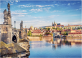 DINO Puzzle Turistická edice Česko: Letní Hradčany 1000 dílků