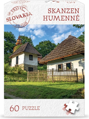 DINO Puzzle Turistická edice – Slovensko: Skanzen Humenné 60 dílků