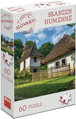DINO Puzzle Turistická edice – Slovensko: Skanzen Humenné 60 dílků