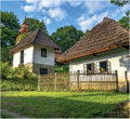 DINO Puzzle Turistická edice – Slovensko: Skanzen Humenné 60 dílků