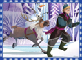 RAVENSBURGER Puzzle Ledové království 4v1 (12, 16, 20, 24 dílků)