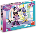 DINO Puzzle Minnie a Daisy ve městě XL 100 dílků