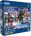 GIBSONS Puzzle Procházka za měsíčního svitu 1000 dílků
