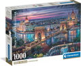 CLEMENTONI Puzzle Osvětlená Dunaj 1000 dílků
