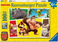 RAVENSBURGER Puzzle Donkey Kong: Opice jsou na svobodě XXL 100 dílků