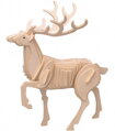 WOODEN TOY , WCK 3D puzzle Jelen