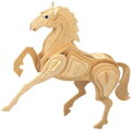 WOODEN TOY , WCK 3D puzzle Kůň