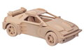 WOODEN TOY , WCK 3D puzzle Malé Ferrari F-20