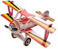 WOODEN TOY , WCK 3D puzzle Dvouplošník Nieuport barevný