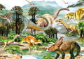 Puzzle Dinosauři XL 100 dílků