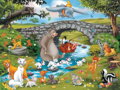 RAVENSBURGER Puzzle Zvířecí kamarádi XXL 100 dílků