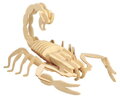 WOODEN TOY , WCK 3D puzzle Škorpion