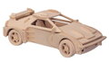 WOODEN TOY , WCK 3D puzzle Ferrari F-20