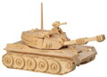 WOODEN TOY , WCK 3D puzzle Tank