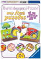 RAVENSBURGER Moje první puzzle Na statku 9x2 dílky