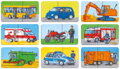 RAVENSBURGER Moje první puzzle Vozidla a stroje 9x2 dílky