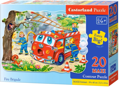 CASTORLAND Puzzle Hasiči MAXI 20 dílků