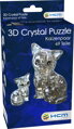 HCM KINZEL 3D Crystal puzzle Kočka s koťátkem 49 dílků