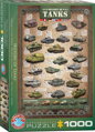 EUROGRAPHICS Puzzle Historie tanků 1000 dílků