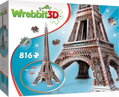 WREBBIT 3D puzzle Eiffelova věž 816 dílků