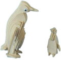 WOODEN TOY , WCK 3D puzzle Tučňáci