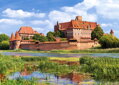 CASTORLAND Puzzle Hrad Malbork, Polsko 3000 dílků