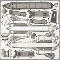 METAL EARTH 3D puzzle Lockheed SR-71 Blackbird
