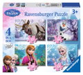 RAVENSBURGER Puzzle Ledové království 4v1 (12,16,20,24 dílků)