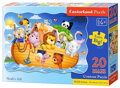 CASTORLAND Puzzle Noemova archa MAXI 20 dílků