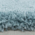 Kusový koberec Fluffy Shaggy 3500 blue kruh