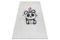 Dětský kusový koberec Bambino 1129 Panda cream