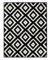 Kusový koberec Hamla 105477 Black Cream