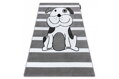 Dětský kusový koberec Petit Puppy grey